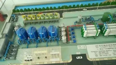 Boissons de dessalement d'eau de mer faisant le système d'osmose inverse d'acier inoxydable de prétraitement/équipement de traitement de l'eau de boisson